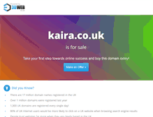 Tablet Screenshot of kaira.co.uk